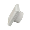 Extractor Ventilation Exhaust Fan with Shutter for Bathroom 4"6" Window Wall Mount 