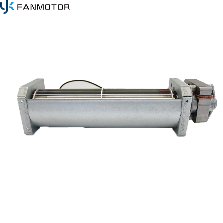 Cross Flow Fan with Shaded Pole AC Motor For Electrical Machine Centrifugal Cooling Elevator Exhaust 